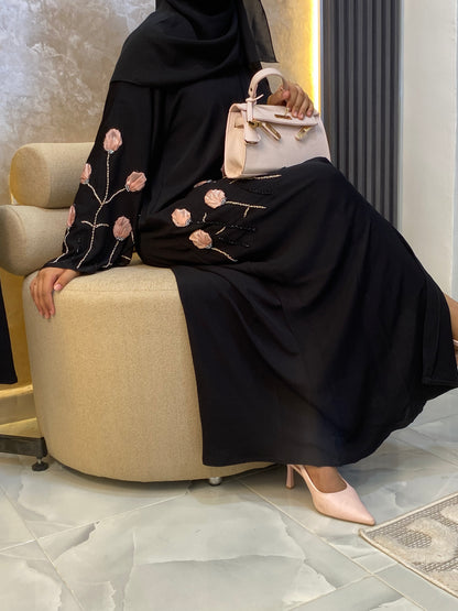 عباية ورود